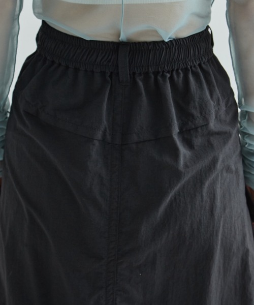 STUDIOUS/ステュディオス】Drawstring Cargo Skirt/ドロー