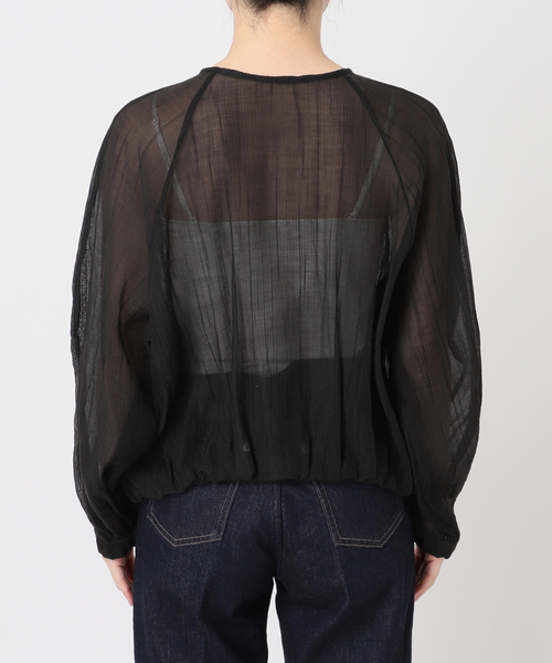 B.C STOCK(ベーセーストック)の「《追加3》シアーブルゾン(ブルゾン・レディース・ブラウン/ベージュ/ブラック/アイボリー・FREE)」の13枚目の写真