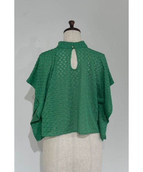 Knuth Marf(クヌースマーフ)の「2way drost lace blouse(シャツ/ブラウス・レディース・グリーン・FREE)」の4枚目の写真