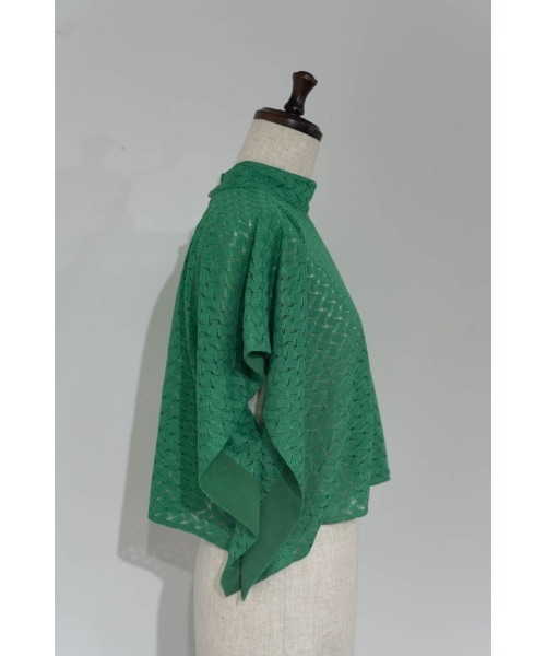 Knuth Marf(クヌースマーフ)の「2way drost lace blouse(シャツ/ブラウス・レディース・グリーン・FREE)」の5枚目の写真