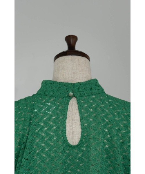 Knuth Marf(クヌースマーフ)の「2way drost lace blouse(シャツ/ブラウス・レディース・グリーン・FREE)」の7枚目の写真