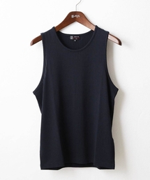 MK MICHEL KLEIN HOMME  | 【洗える】テレコタンクトップ(タンクトップ)