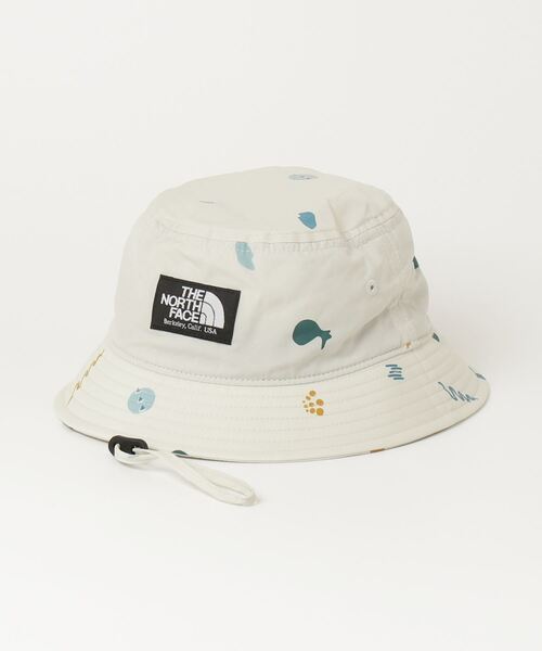 THE NORTH FACE(ザノースフェイス)の「ザ ノース フェイス THE NORTH FACE Kids Novelty Camp Side Hat_ノベルティキャンプサイドハット(ハット・キッズ・ホワイト/ブルー・J/S/J/M/J/L)」の2枚目の写真