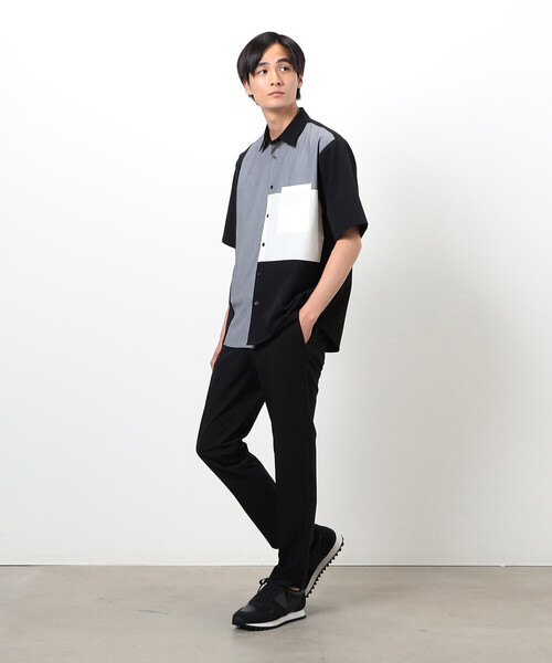 COMME CA ISM（コムサイズム）の「ウールライク テーパードスラックス（スラックス・メンズ・ブラック/グレー/ネイビー/ブラウン・SMALL/MEDIUM/LARGE）」の22枚目の写真