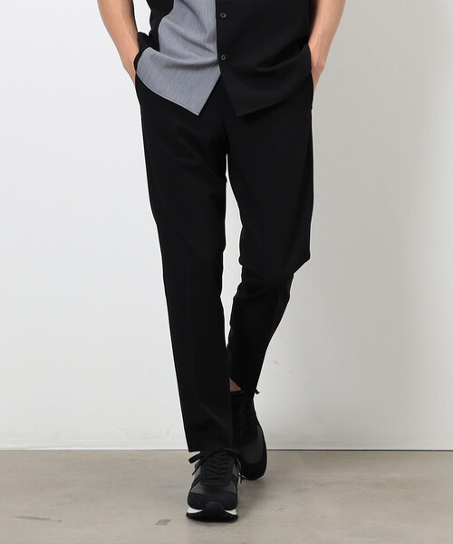 COMME CA ISM（コムサイズム）の「ウールライク テーパードスラックス（スラックス・メンズ・ブラック/グレー/ネイビー/ブラウン・SMALL/MEDIUM/LARGE）」の19枚目の写真