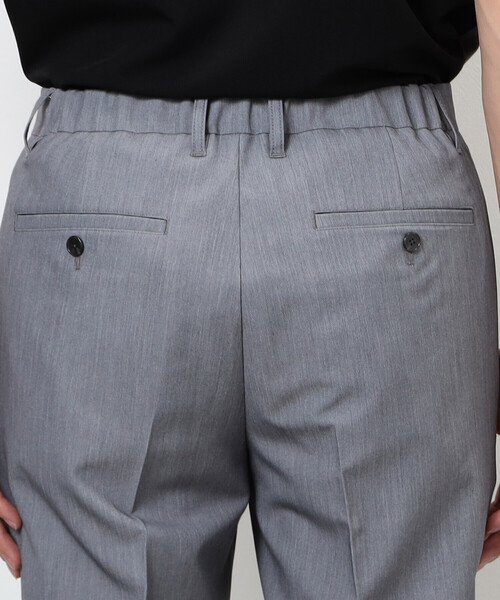 COMME CA ISM（コムサイズム）の「ウールライク テーパードスラックス（スラックス・メンズ・ブラック/グレー/ネイビー/ブラウン・SMALL/MEDIUM/LARGE）」の6枚目の写真