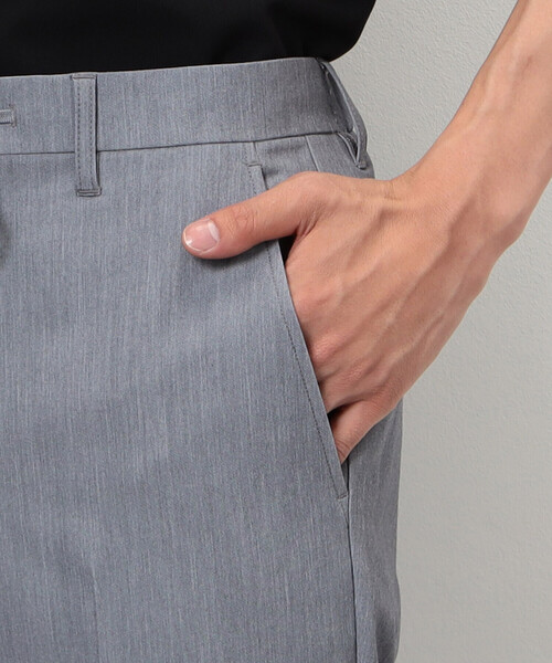 COMME CA ISM（コムサイズム）の「ウールライク テーパードスラックス（スラックス・メンズ・ブラック/グレー/ネイビー/ブラウン・SMALL/MEDIUM/LARGE）」の5枚目の写真