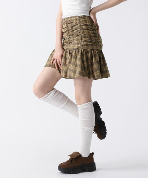 FOREVER 21(フォーエバー トゥエンティーワン)の「【2025SS】シャーリングバルーンミニスカート(スカート・レディース・ホワイト/ブラウン/ブラック・SMALL/MEDIUM)」の8枚目の写真