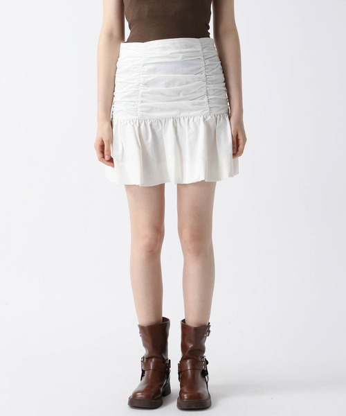 FOREVER 21(フォーエバー トゥエンティーワン)の「【2025SS】シャーリングバルーンミニスカート(スカート・レディース・ホワイト/ブラウン/ブラック・SMALL/MEDIUM)」の19枚目の写真