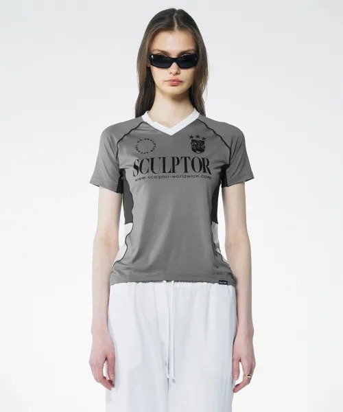 トップス SCULPTOR Sports Jersey Tee Sports Jersey Tee（ジャージ）｜SCULPTOR（スカルプター）の