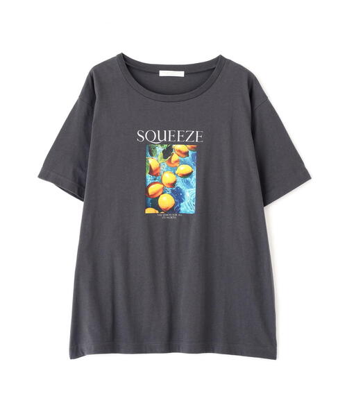 PROPORTION BODY DRESSING(プロポーションボディドレッシング)の「プリントT / 1215260602(Tシャツ/カットソー・レディース・ホワイト/ダークグレー・FREE)」の19枚目の写真
