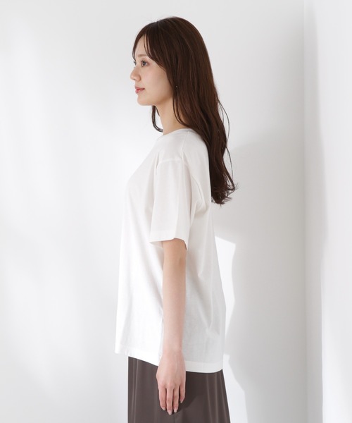 PROPORTION BODY DRESSING(プロポーションボディドレッシング)の「プリントT / 1215260602(Tシャツ/カットソー・レディース・ホワイト/ダークグレー・FREE)」の10枚目の写真