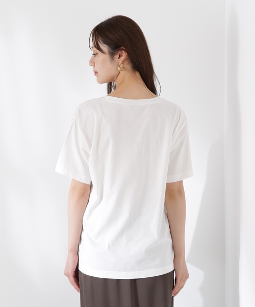 PROPORTION BODY DRESSING(プロポーションボディドレッシング)の「プリントT / 1215260602(Tシャツ/カットソー・レディース・ホワイト/ダークグレー・FREE)」の11枚目の写真