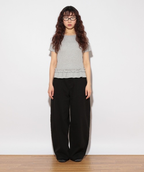 セール】HOLiC ワイドベイカーパンツ 496546（その他パンツ）｜Heather