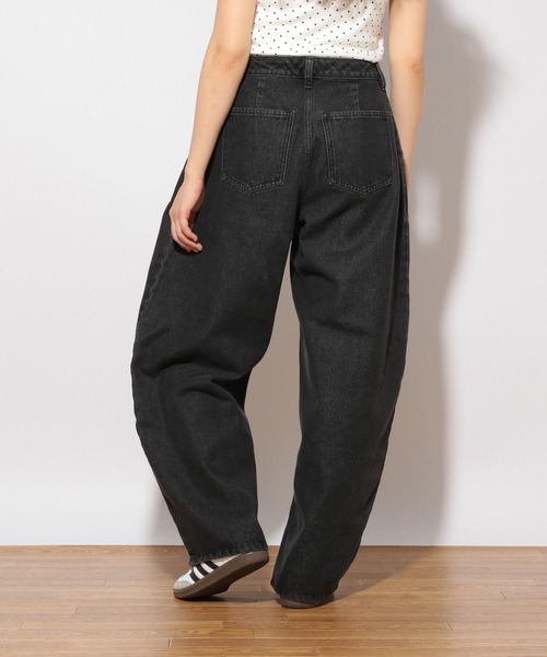 Heather(ヘザー)の「HOLiC ワイドベイカーパンツ 496546(その他パンツ・レディース・ブラック系その他/ベージュ/ブラック・S/M)」の8枚目の写真