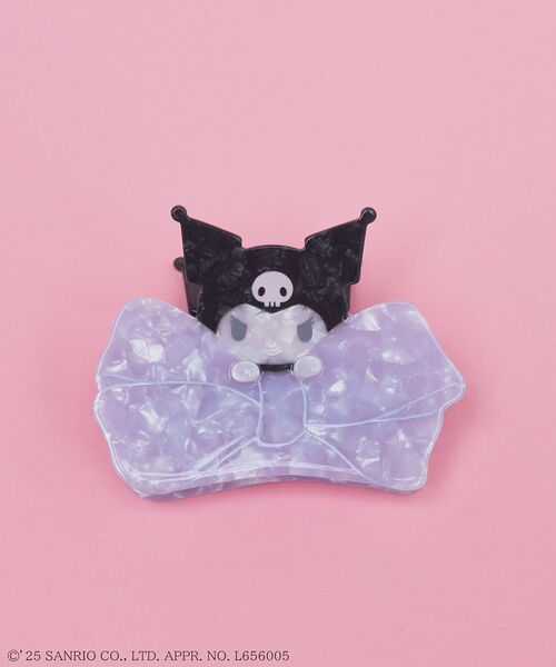 sanrio（サンリオ）の「クロミ ヘアクリップ（バレッタ/ヘアクリップ・レディース・ラベンダー・FREE）」の2枚目の写真