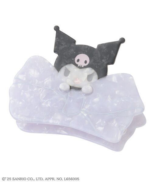 sanrio（サンリオ）の「クロミ ヘアクリップ（バレッタ/ヘアクリップ・レディース・ラベンダー・FREE）」の5枚目の写真