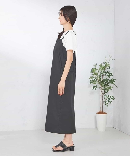 a.v.v(アーヴェヴェ)の「フロントジップジャンパースカート(ワンピース・レディース・ブラック・38)」の16枚目の写真