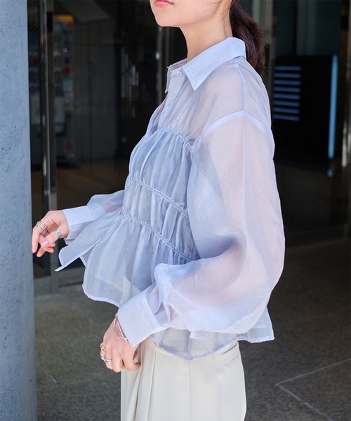 スタイルブロック STYLEBLOCK シアーシャーリングシャツ （ブラック） スタイルブロック STYLEBLOCK シアーシャーリングシャツ