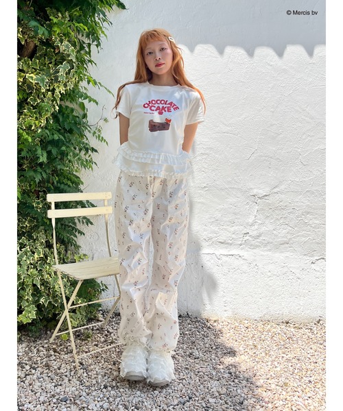 Miffy( ミッフィー)の「【miffy】Chocolate Cake TEE(Tシャツ/カットソー・レディース・ブラック系/オフホワイト・FREE)」の17枚目の写真