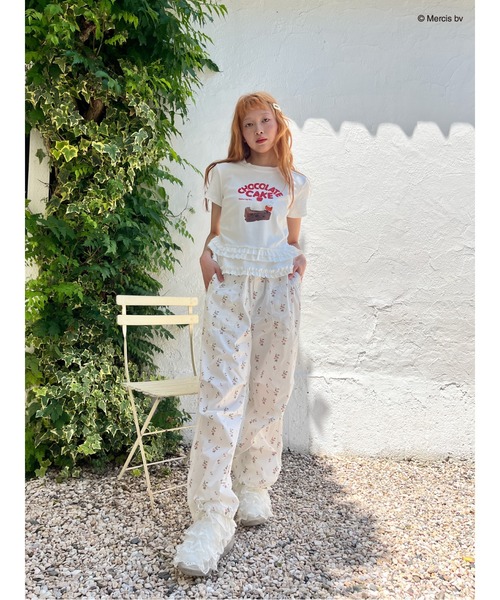 Miffy( ミッフィー)の「【miffy】Chocolate Cake TEE(Tシャツ/カットソー・レディース・ブラック系/オフホワイト・FREE)」の18枚目の写真