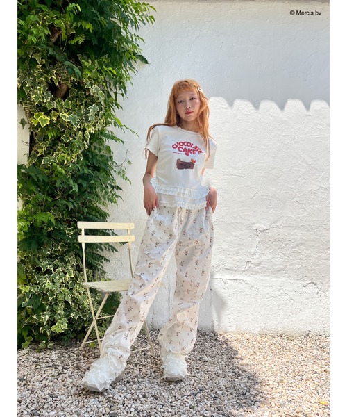 Miffy( ミッフィー)の「【miffy】Chocolate Cake TEE(Tシャツ/カットソー・レディース・ブラック系/オフホワイト・FREE)」の19枚目の写真
