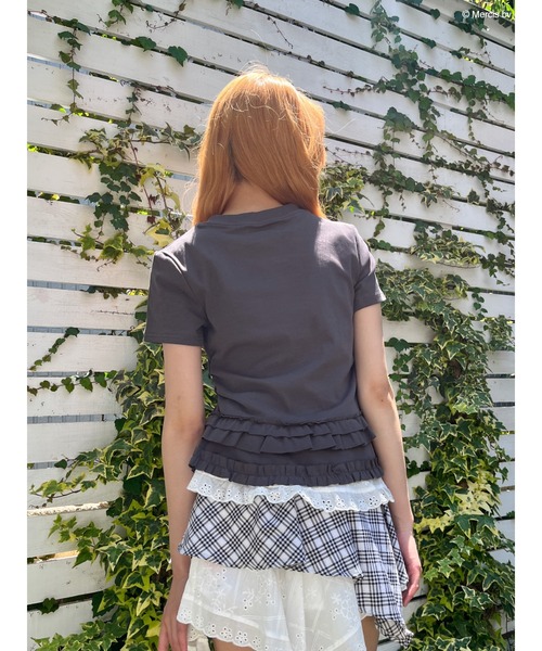 Miffy( ミッフィー)の「【miffy】Chocolate Cake TEE(Tシャツ/カットソー・レディース・ブラック系/オフホワイト・FREE)」の15枚目の写真