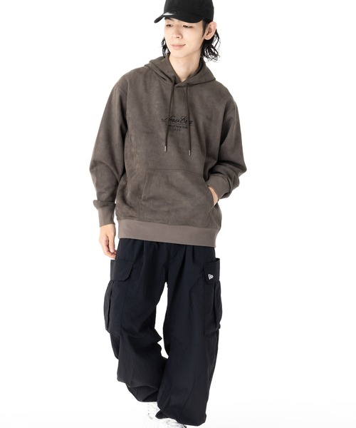 NEW ERA(ニューエラ)の「ニューエラ パーカー ポリスウェード(パーカー・メンズ・オリーブ/ブラック・XL/L/M/S/XXL)」の9枚目の写真