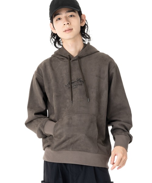 NEW ERA(ニューエラ)の「ニューエラ パーカー ポリスウェード(パーカー・メンズ・オリーブ/ブラック・XL/L/M/S/XXL)」の4枚目の写真