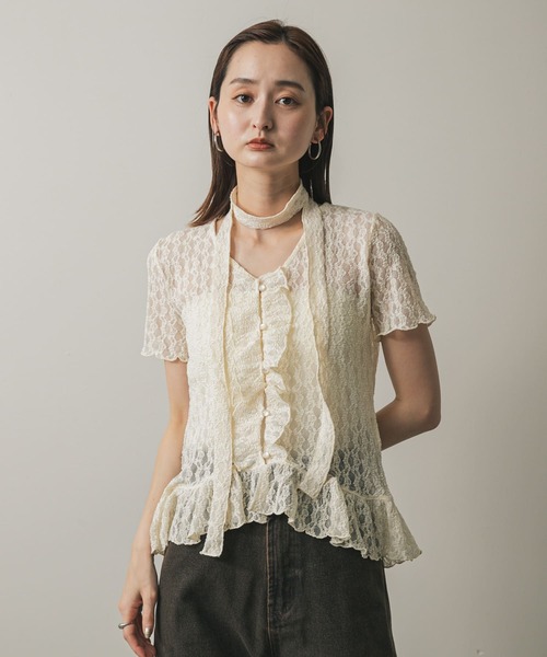 正規品 へルヴァボス オクタヴィア チョーカー シャツ RODEO CROWNS WIDE BOWL | ドッキングアロハビッグシャツ (シャツ