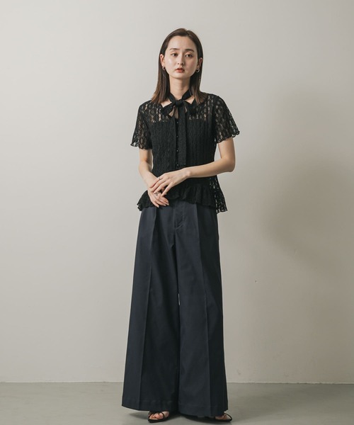 セール】チョーカーレーストップ（シャツ/ブラウス）｜SENSE OF PLACE