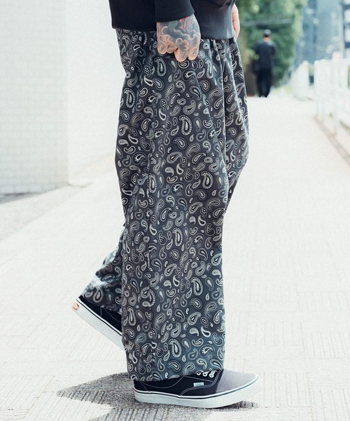 Subciety(サブサエティ)の「Paisley baggy pants(その他パンツ・メンズ・レッド/カーキ/ブラック・X-LARGE/LARGE/MEDIUM/SMALL)」の17枚目の写真
