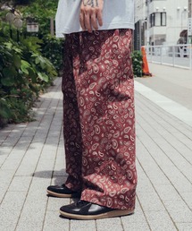その他パンツ（レッド/赤色系・ペイズリー柄）ファッション通販 - ZOZOTOWN