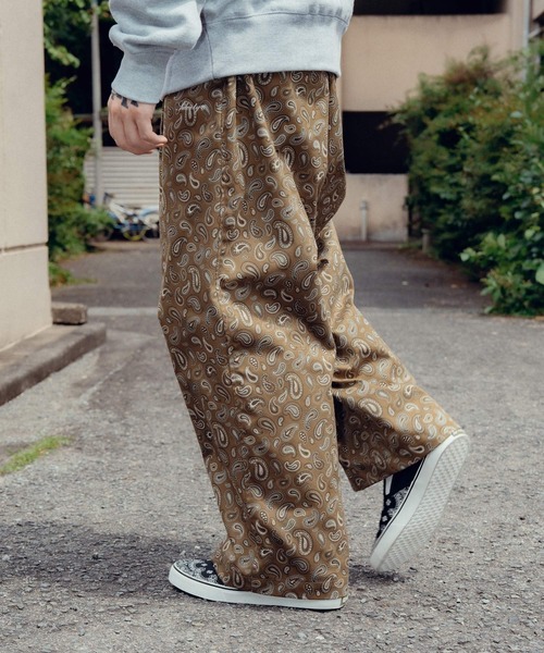 Subciety(サブサエティ)の「Paisley baggy pants(その他パンツ・メンズ・レッド/カーキ/ブラック・X-LARGE/LARGE/MEDIUM/SMALL)」の14枚目の写真