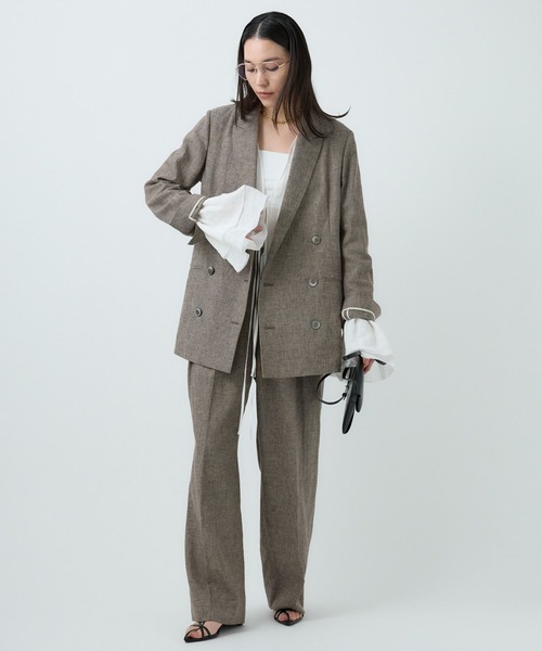 Chaos(カオス)の「Chaos(カオス)/ガーゼリアンインナー(シャツ/ブラウス・レディース・ホワイト/ブラック・FREE)」の5枚目の写真