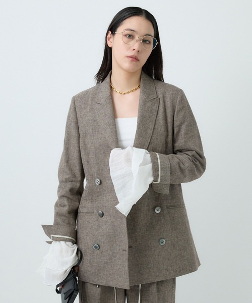 Chaos(カオス)の「Chaos(カオス)/ガーゼリアンインナー(シャツ/ブラウス・レディース・ホワイト/ブラック・FREE)」の8枚目の写真