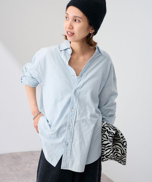 FRAMeWORK（フレームワーク）の「≪追加≫ダンガリーシャツ（シャツ