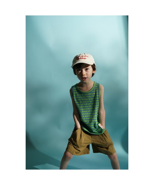 Catchup（ケチャップ）の「【Catchup】"All we need is Catchup"キャップ（キャップ・キッズ・ネイビー/ベージュ/グリーン・S/M/L）」の18枚目の写真