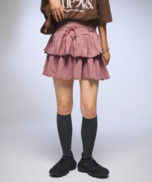 ODD STUDIO（オッドスタジオ）の「【OddStudio】ピグメントフリルミニスカート（スカート）」