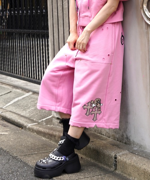 GALFY｜ガルフィーのパンツ（ピンク/桃色系・ブランドロゴ）通販