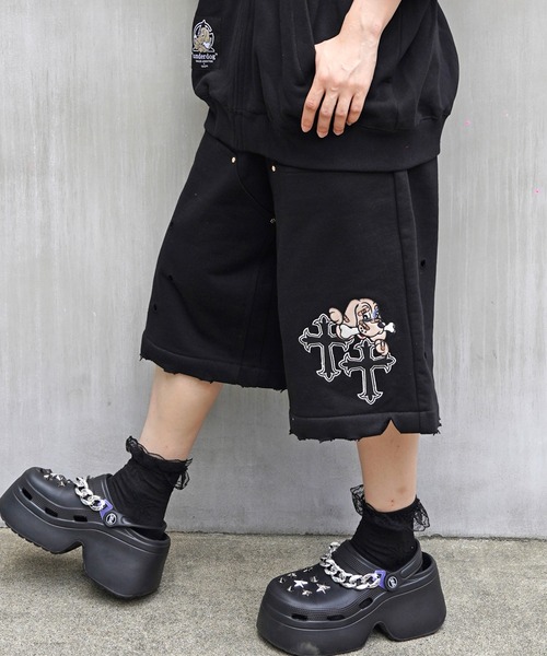 GA×GALFY-クロスガリノハーツハーフパンツ（その他パンツ）｜GALFY