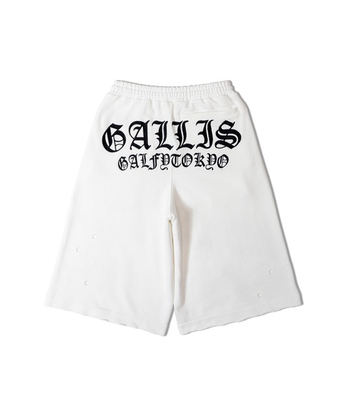 GALFY(ガルフィー)の「【別注】GA×GALFY-クロスガリノハーツハーフパンツ(その他パンツ・メンズ・ターコイズブルー/ブラック/ホワイト/ピンク・S/L/XL)」の5枚目の写真