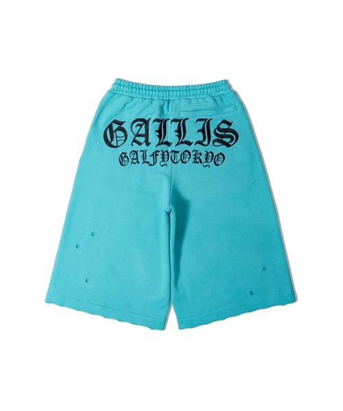 GALFY(ガルフィー)の「【別注】GA×GALFY-クロスガリノハーツハーフパンツ(その他パンツ・メンズ・ターコイズブルー/ブラック/ホワイト/ピンク・S/L/XL)」の7枚目の写真