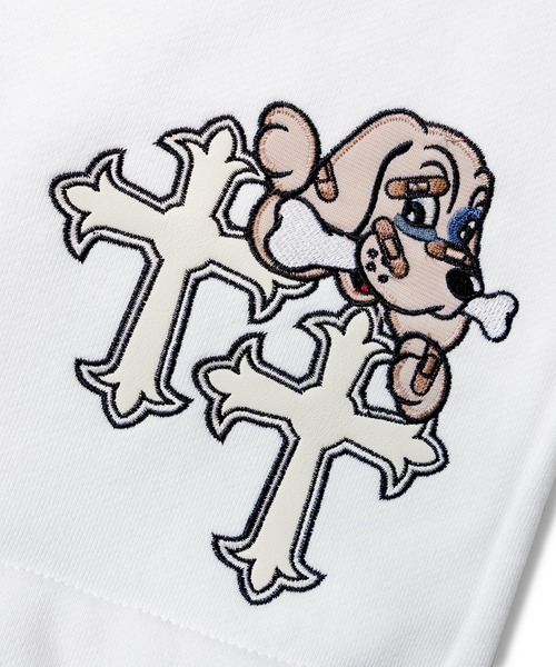 GALFY(ガルフィー)の「【別注】GA×GALFY-クロスガリノハーツハーフパンツ(その他パンツ・メンズ・ターコイズブルー/ブラック/ホワイト/ピンク・S/L/XL)」の11枚目の写真