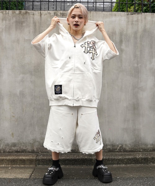 GA×GALFY-クロスガリノハーツハーフパンツ（その他パンツ）｜GALFY