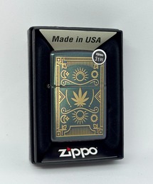 Alite cloth(A[eNX)ZIPPO Cannabis Design Iridescent(AbVgC/C^[)