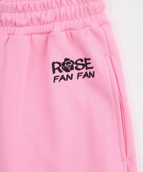 WEGO（ウィゴー）の「∴WEGO/ROSE FANFANコラボパンツ（スウェットパンツ・レディース・ピンク・FREE）」の13枚目の写真