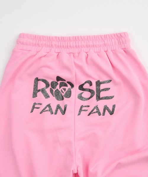 WEGO（ウィゴー）の「∴WEGO/ROSE FANFANコラボパンツ（スウェットパンツ・レディース・ピンク・FREE）」の16枚目の写真