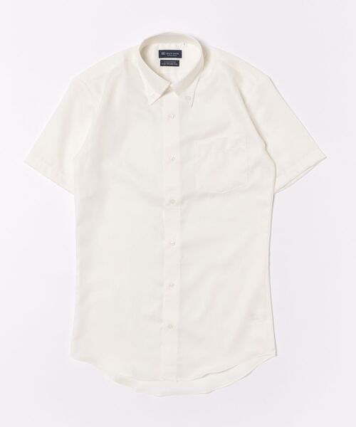 TOKYO SHIRTS（トウキョウシャツ）の「【超形態安定】 形態安定ノンアイロン ボタンダウン 半袖ビジネスワイシャツ（ビジネスシャツ・メンズ・ライトイエロー・首回り39cm/首回り41cm/首回り42cm/首回り43cm/首回り37cm）」の6枚目の写真