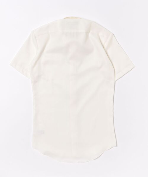 TOKYO SHIRTS（トウキョウシャツ）の「【超形態安定】 形態安定ノンアイロン ボタンダウン 半袖ビジネスワイシャツ（ビジネスシャツ・メンズ・ライトイエロー・首回り39cm/首回り41cm/首回り42cm/首回り43cm/首回り37cm）」の7枚目の写真